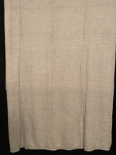 Load image into Gallery viewer, Scarf made of 100% cashmere with zigzag pattern. coloured beige . Size: 130x287 cm.443.
